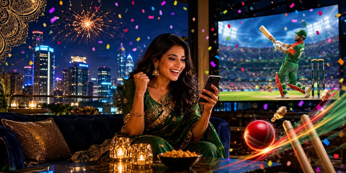 ঢাকায় মোবাইলে lb 18 অ্যাপে ক্রিকেট বেটিং করছেন একজন তরুণ